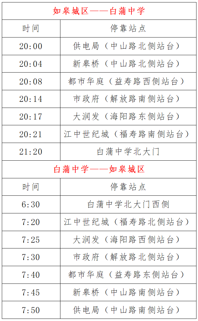 家门口⇋校门口！如皋开通教育专线！